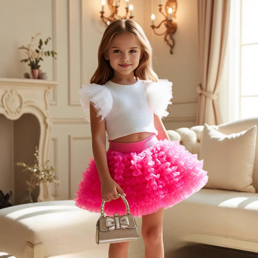 Girls Skirts Childrens Skirts SpringAutumn Korean Style