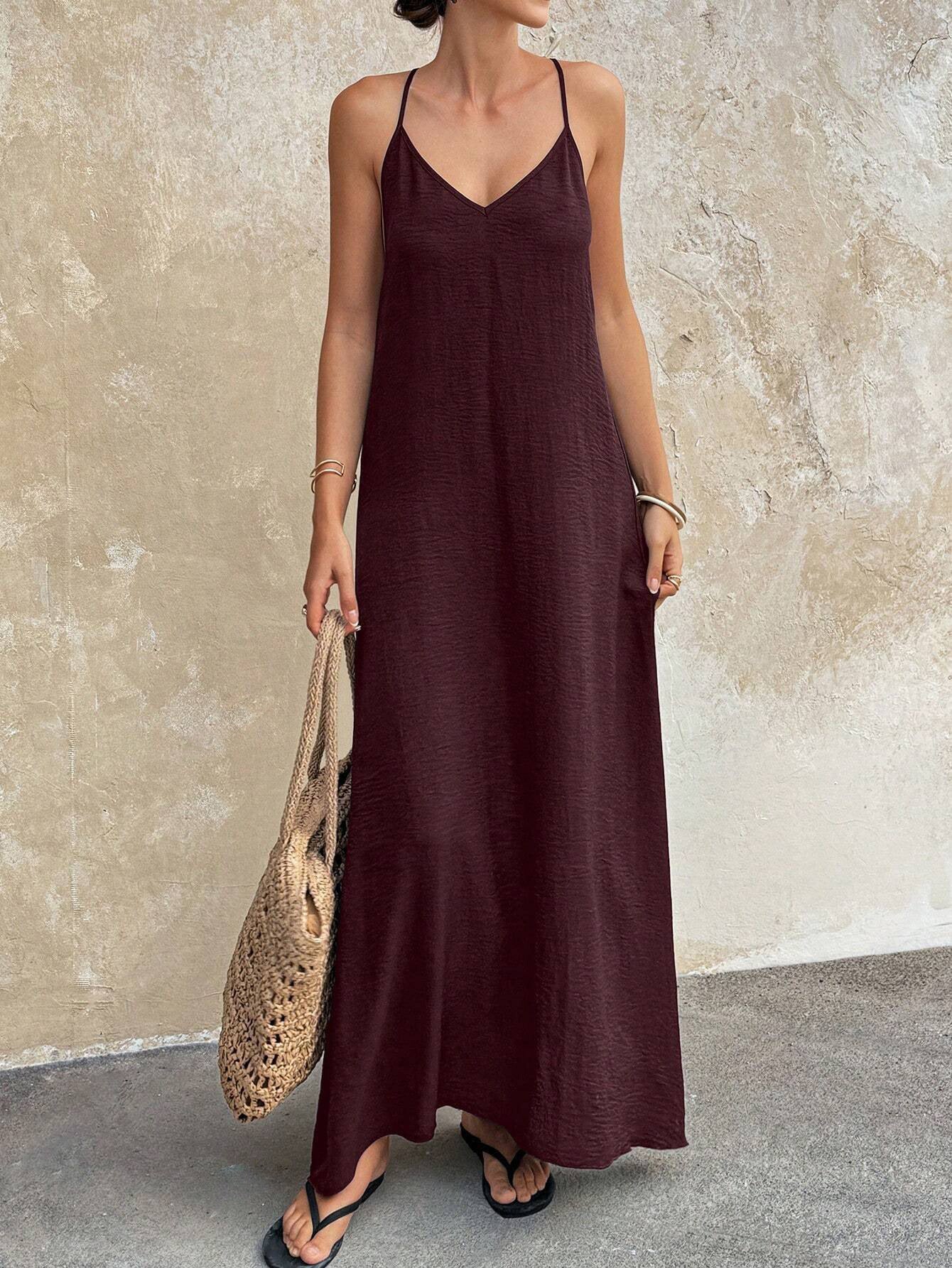 Fashionable Minimalist And Slim Fit Womens Dress