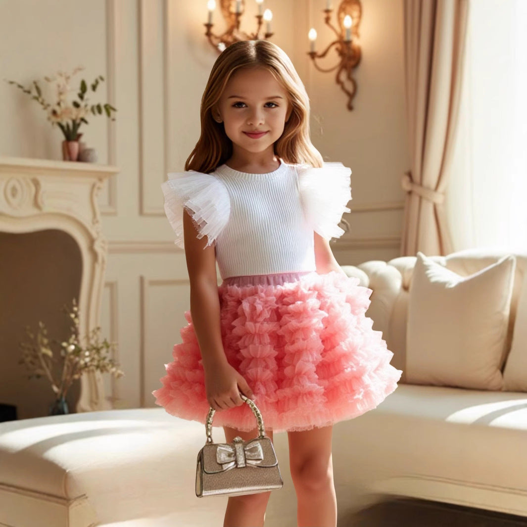 Girls Skirts Childrens Skirts SpringAutumn Korean Style